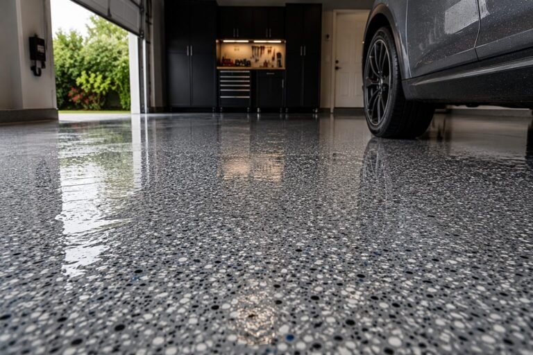 Are Epoxy Garage Floors Slippery When Wet?